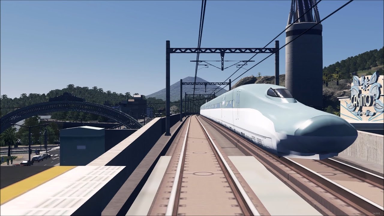 Cities: Skylines Parklife 箱根登山新幹線と富士パークライフ