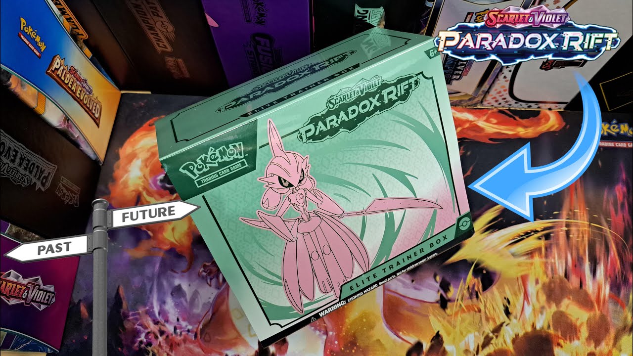 Paradox Rift *FUTURE* Elite Trainer Box Iron Valiant