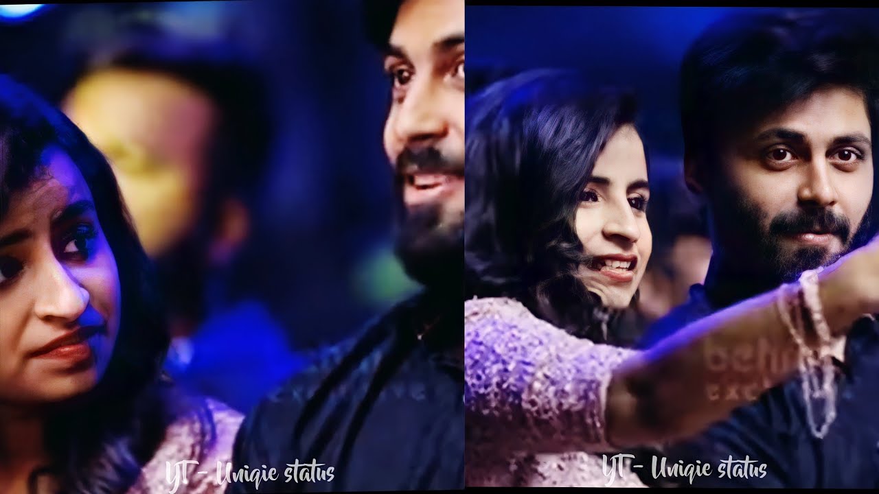 🥀✨Neeyum Naanum  ondrai poogum pothu song ✨FT - Ashangi 💜✨