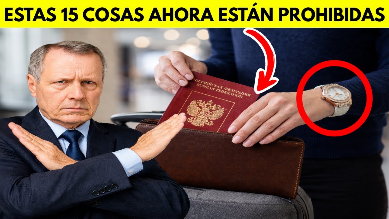 Objetos en el equipaje de mano que pueden causarte una multa o arresto