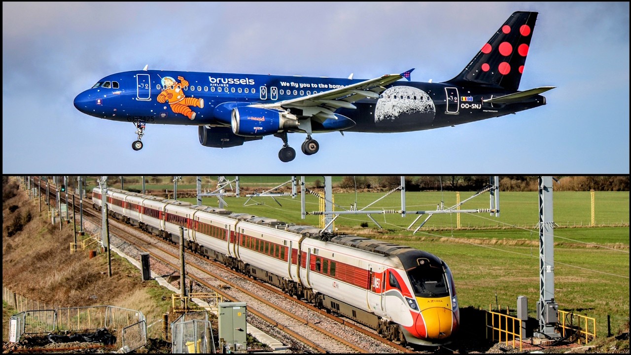Edinburgh Planes & Trains featuring French Charter Flights for the 6 Nations: 08/03/26