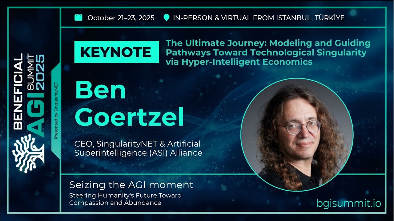 Ben Goertzel: Modeling Pathways Toward Technological Singularity via Hyper-Intelligent Economics