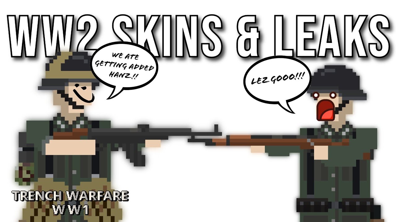 *WW2* GERMAN Skins Are Coming!! | Trench Warfare WW1