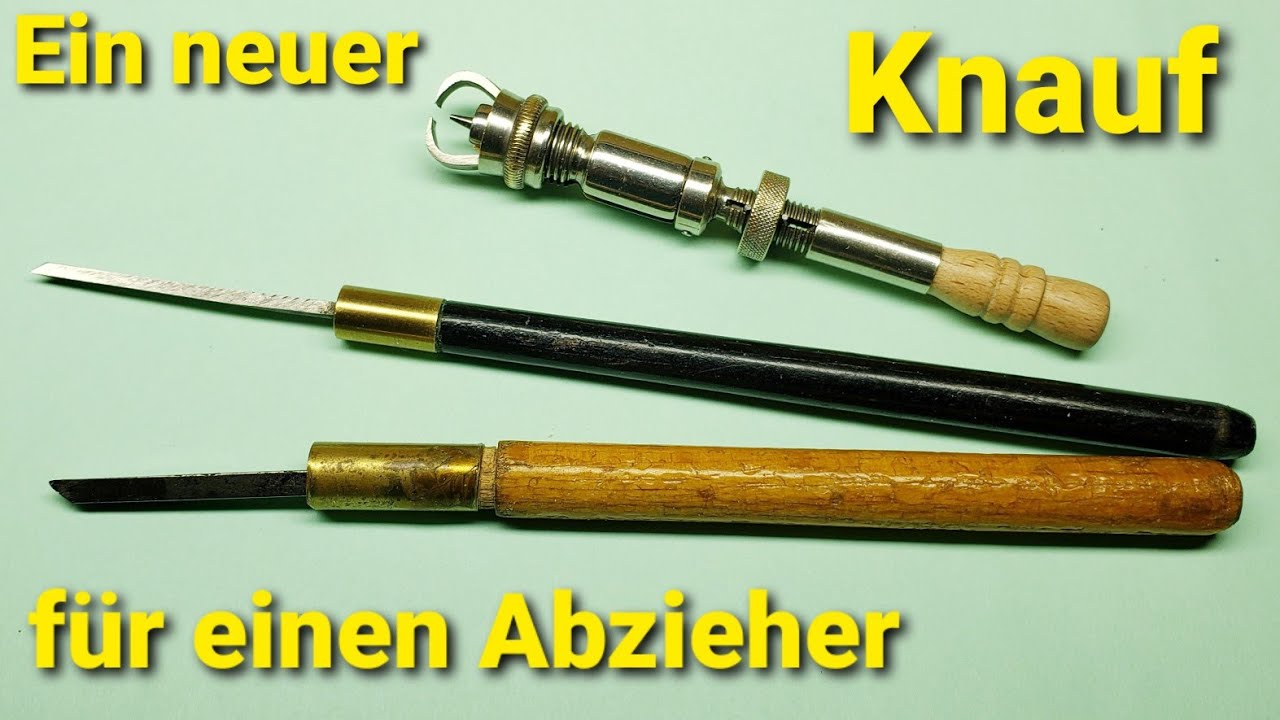 Werkstattvideo - Ein neuer Knauf für einen Abzieher