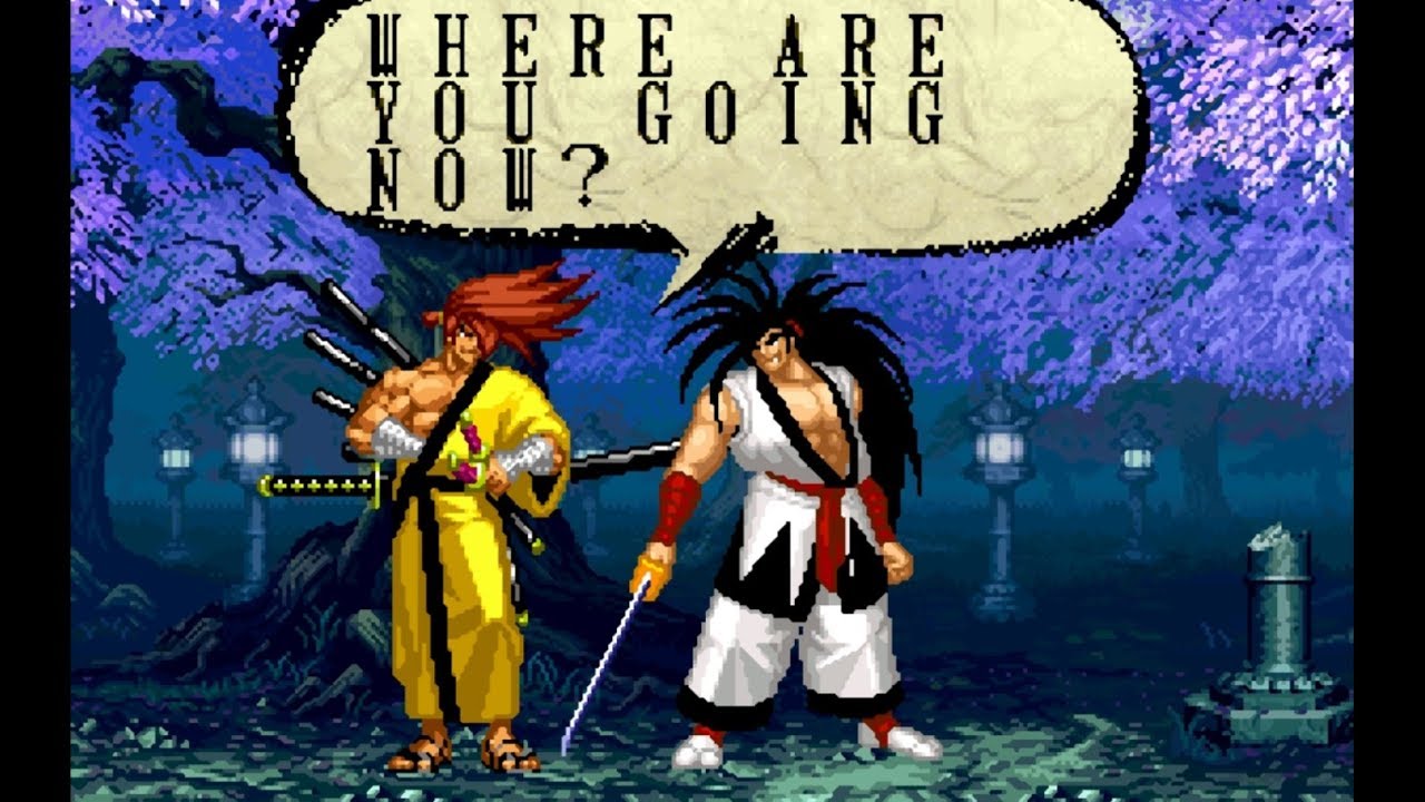 Samurai Shodown V: Haohmaru playthrough lvl-8 【60fps】