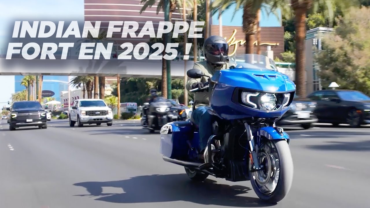 Quatre nouveautés Indian Motorcycle 2025 : Chieftain, Roadmaster, Challenger, Pursuit !