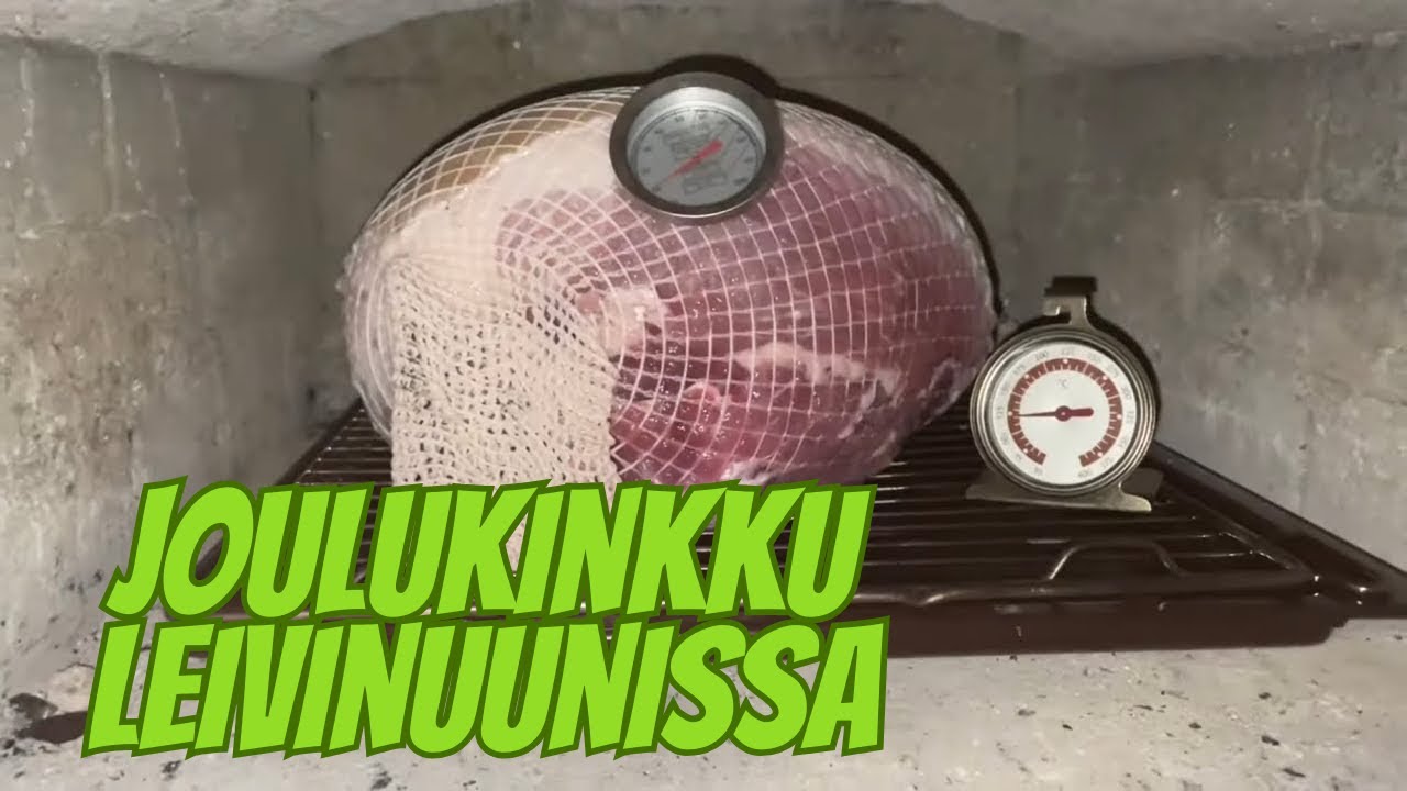 Joulukinkun paistaminen leivinuunissa | Tortut siinä sivussa