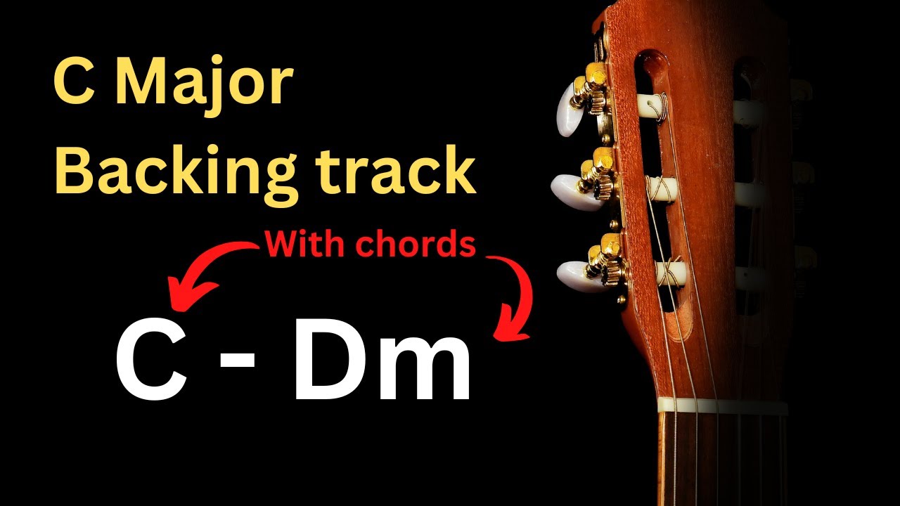 Upbeat Pop Backing Track - C Dm - (Key C major)