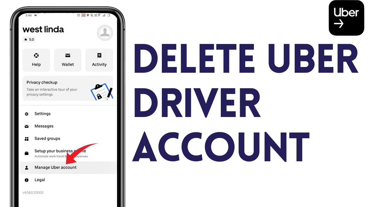 How To Delete Uber Driver Account