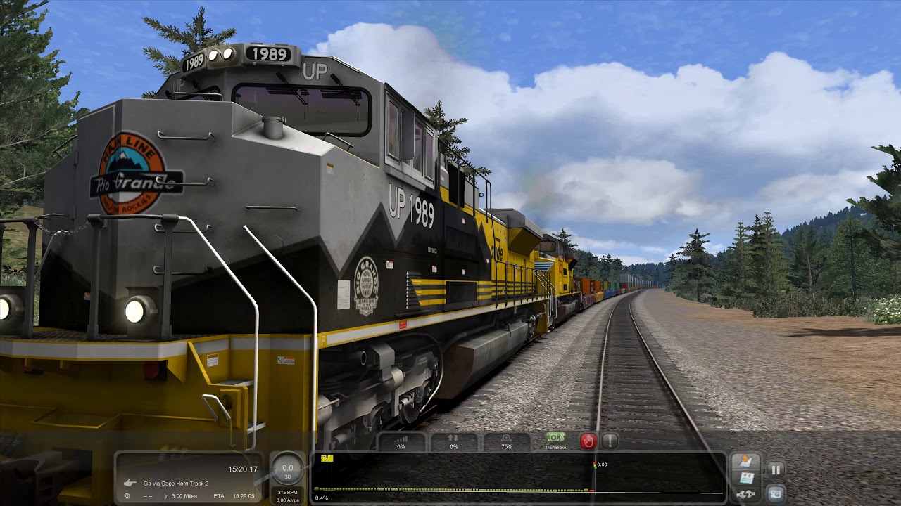 Train Simulator 2017 - [EMD SD70ACe] - ACe's On Donner - 4K UHD