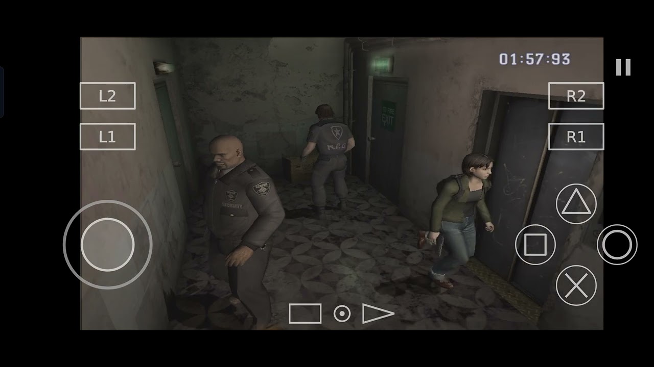 Resident evil outbreak Gameplay emulador PS2 (AetherSX2)android