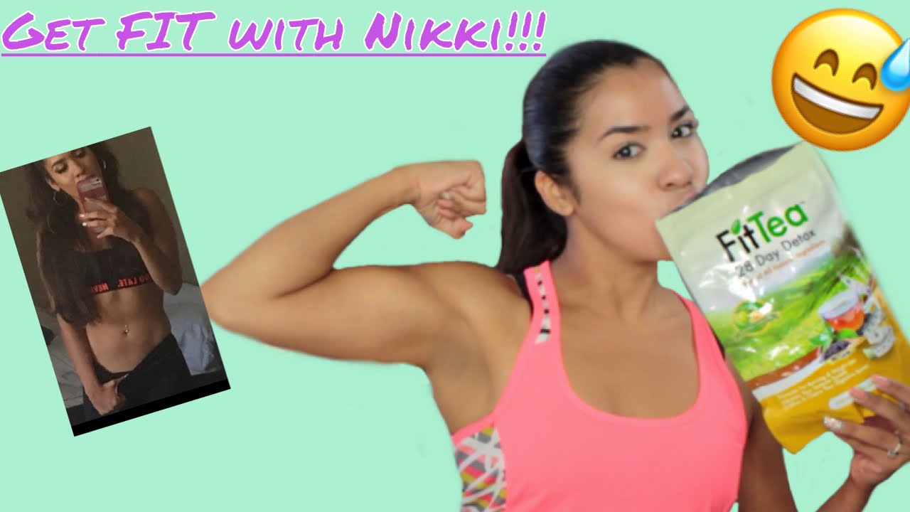 Get fit WITH NIKKI!! | On camera Fit Tea Trial & Review!!