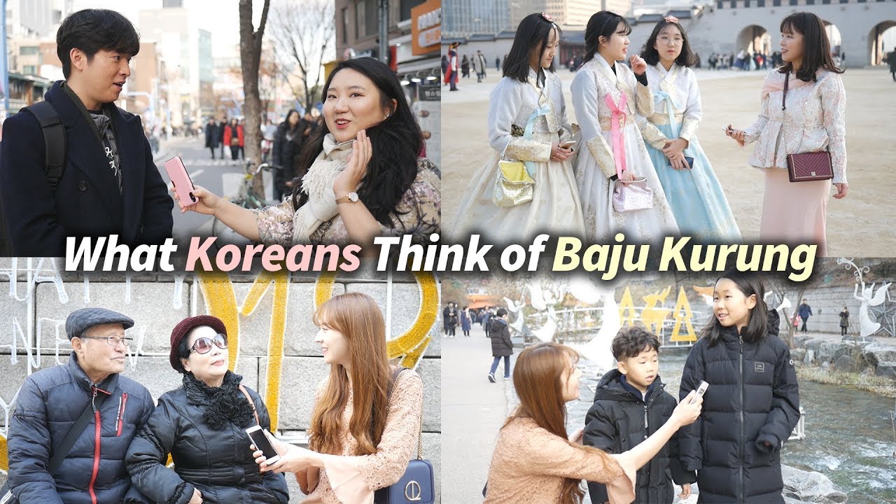 What Koreans Think of Baju Kurung | Malaysian Costume