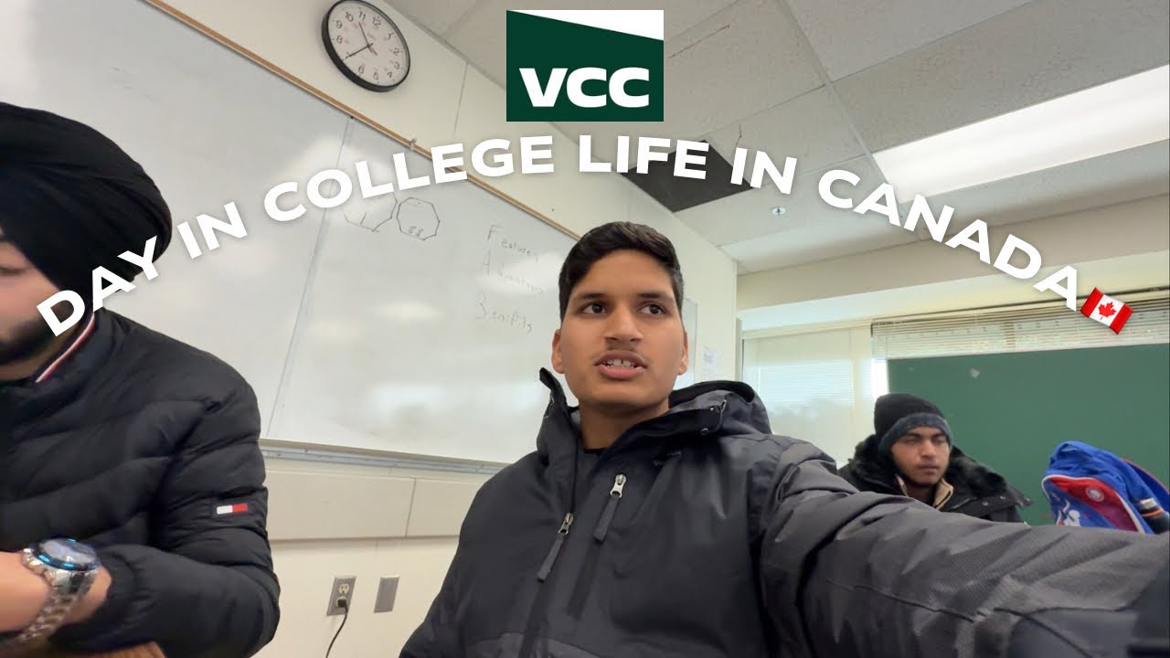 Day in college life in Canada🇨🇦