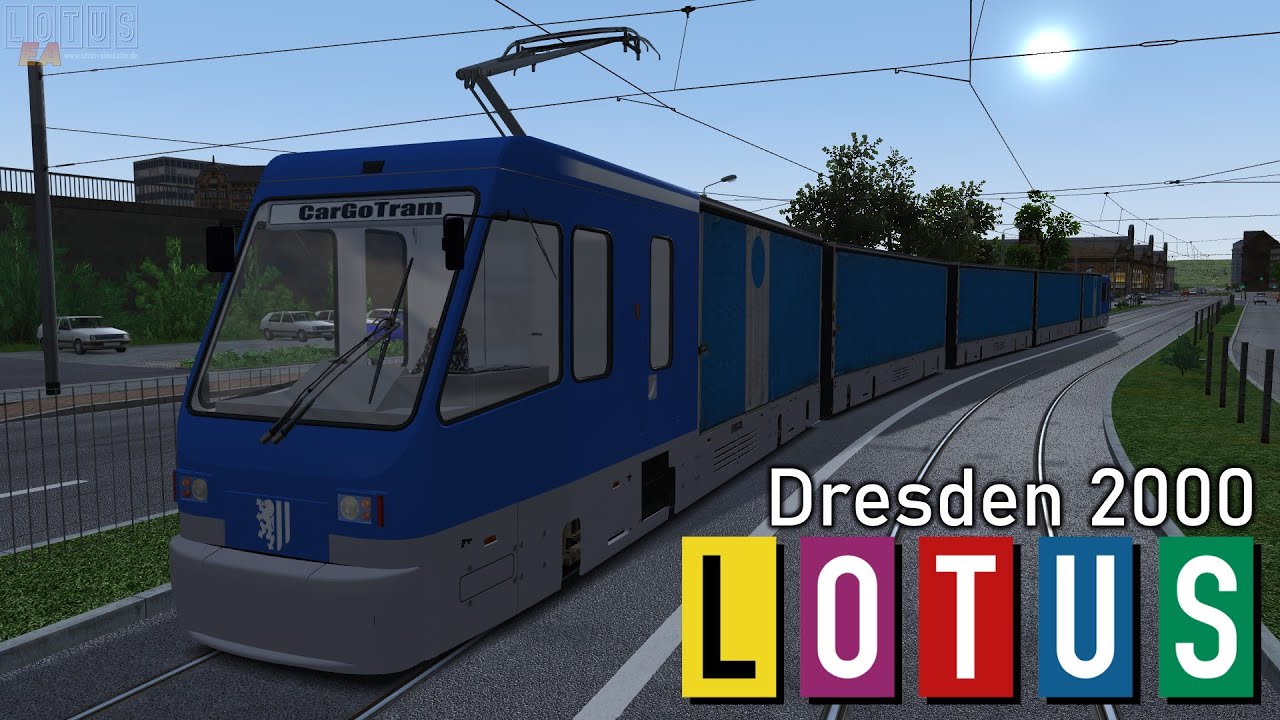 Mit der Cargo-Tram ins VW-Werk | Let's Play  LOTUS Dresden 2000 #01