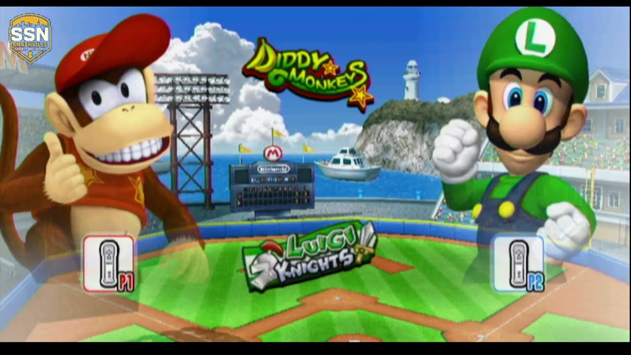 Happy New year! | 2026 Winter Season Game 2 Diddy Monkey's vs Luigi Knights | Mario Super Sluggers