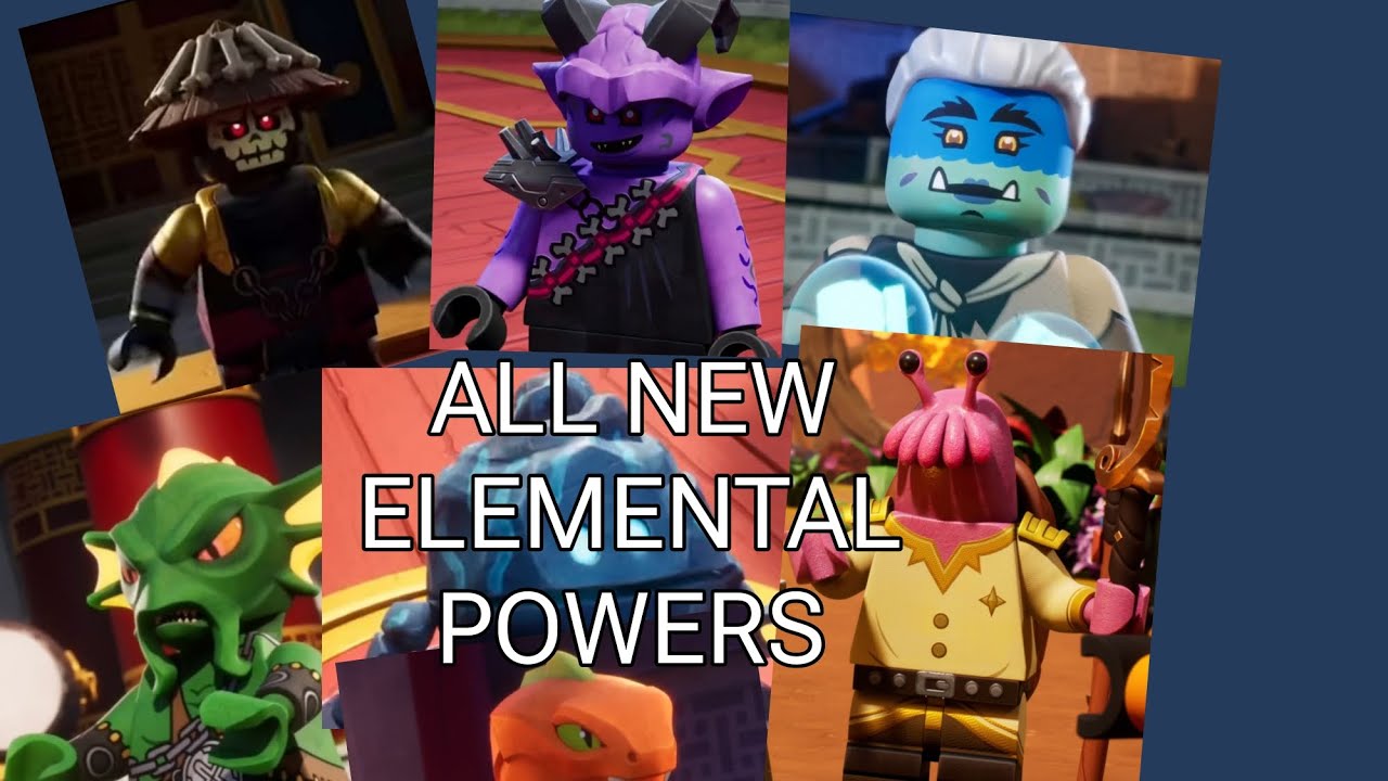 Lego Ninjago Dragons Rising Season 2 Part 2 All new elemental powers and elemental masters!!!