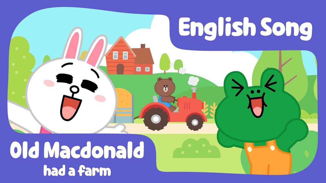 [BrownTV] Old MacDonald Had a Farm | 맥도널드 아저씨의 농장 | 영어동요 | Nursery Rhymes | Song For Children