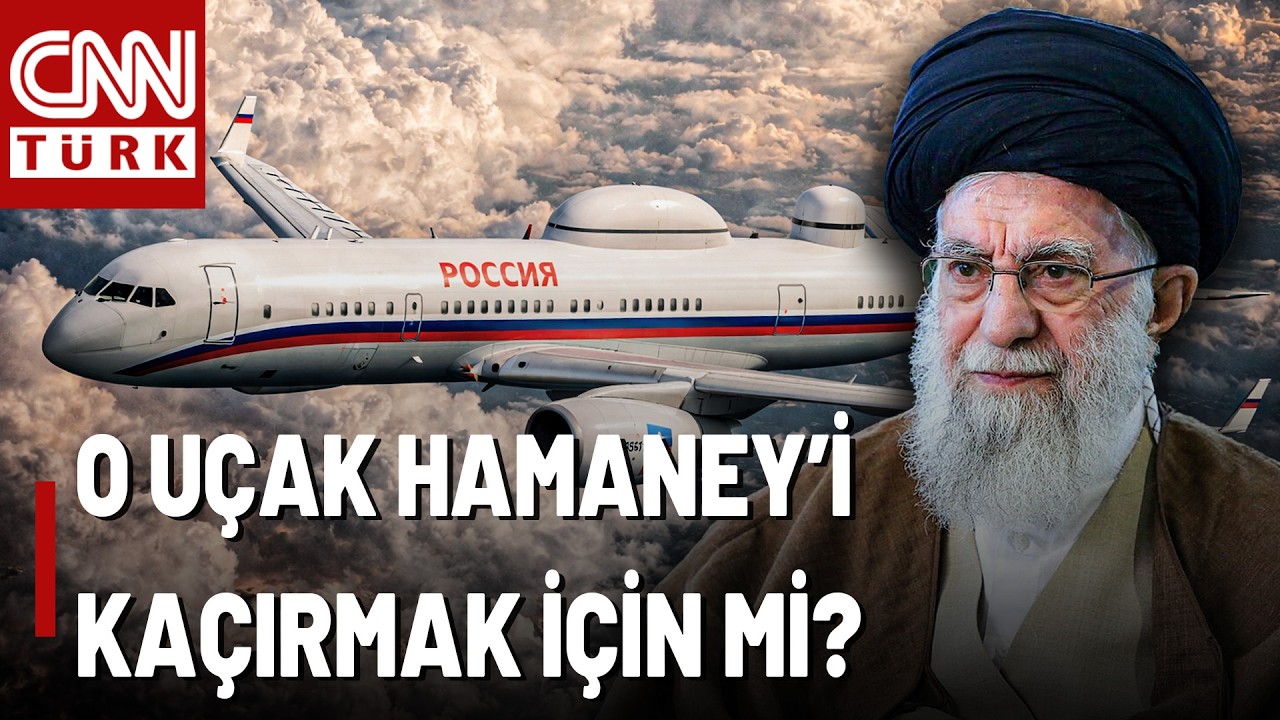Rusya'nın Kıyamet Uçağı Tupolev İran'da! Hamaney'i ABD Değil Rusya Mı Kaçıracak?