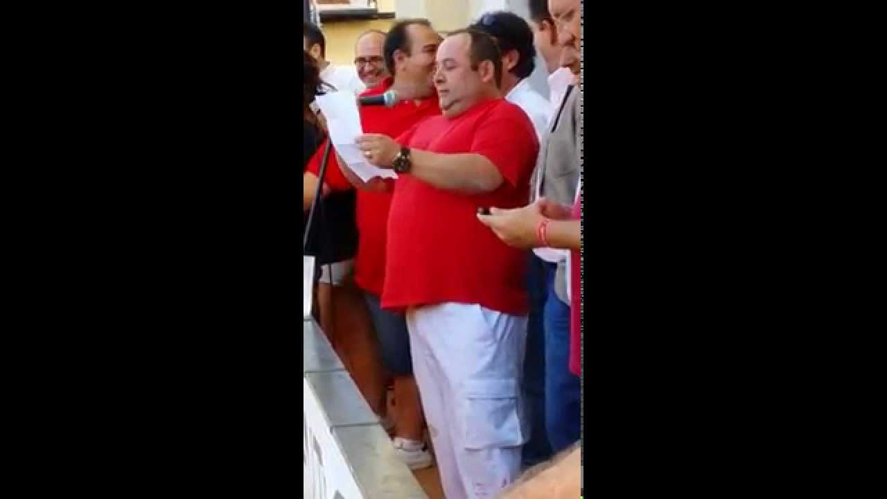 Pregón de Fiestas Sacedón 2014 Peña 