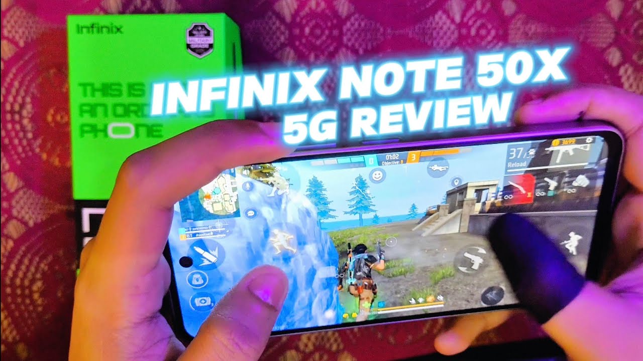 INFINIX NOTE 50X 5G UNBOXING + FREEFIRE TEST ❤️‍🔥 || #btpanther #infinix #freefire #viral #trending 