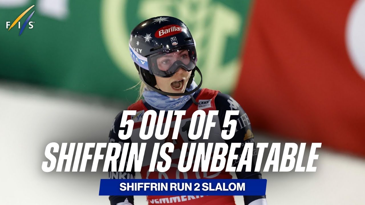 5 out of 5, Shiffrin is unbeatable | FIS Alpine  @mikaelashiffrin​