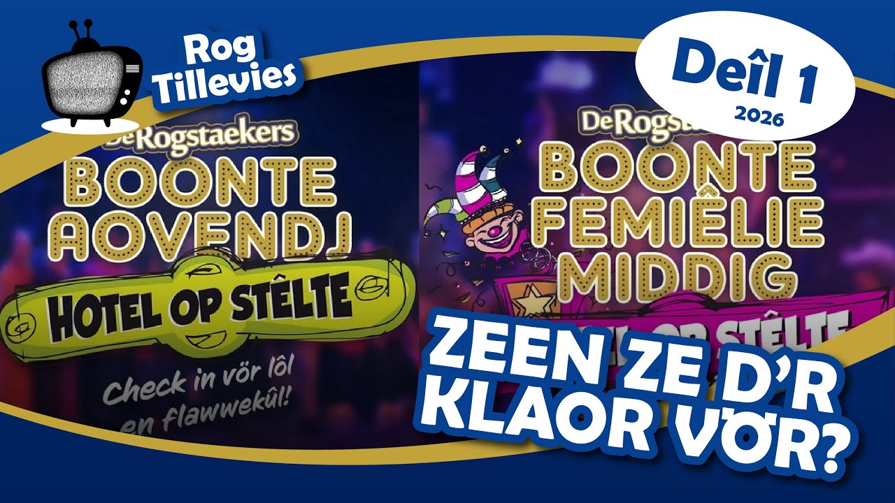 Zeen ze d’r klaor vör?  |  Rog Tillevies  |  Deîl 1 - Jannewari 2026