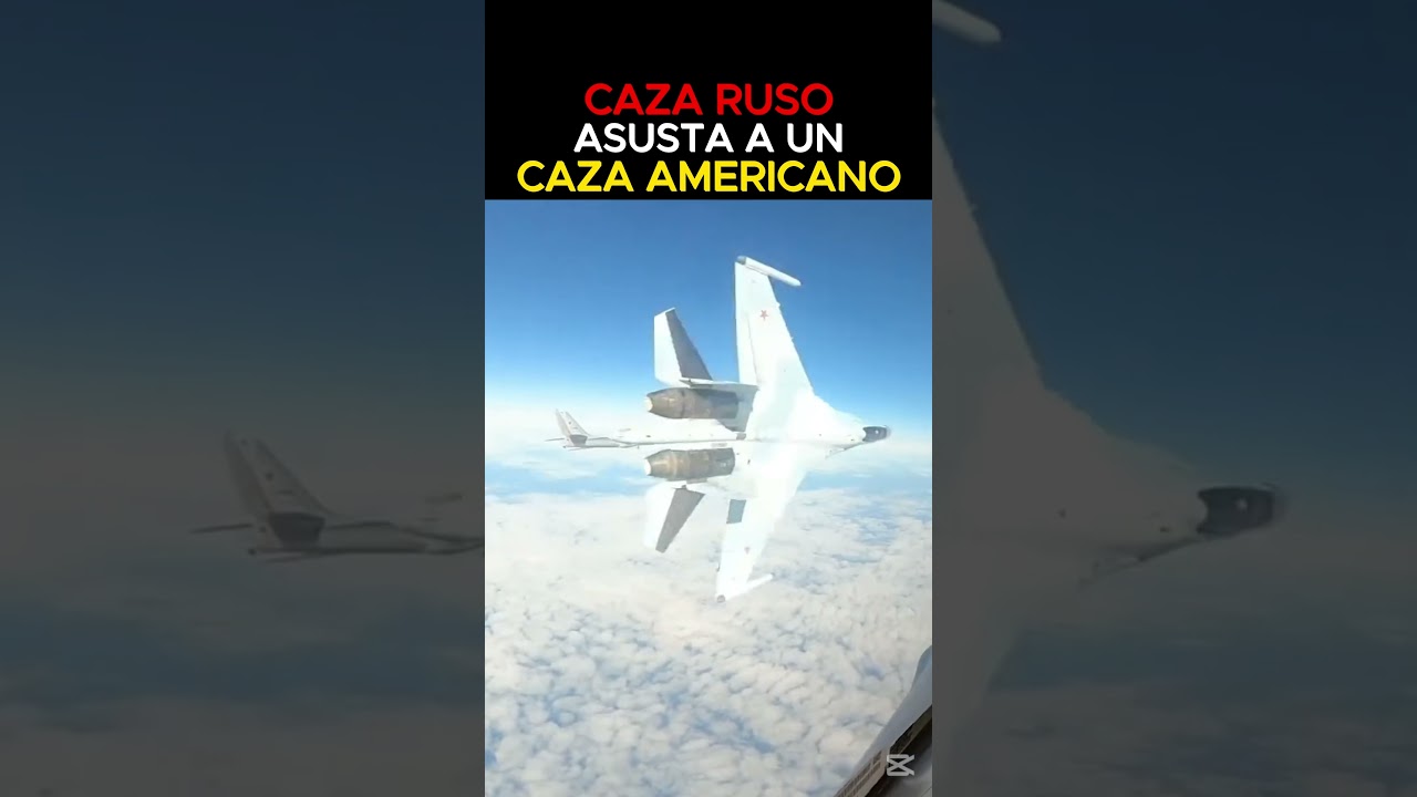 ⚠️CAZA RUSO ASUSTA a un CAZA ESTADOUNIDENSE⚠️ | Curiosidades B&eacute;licas #ww2 #army #military  #airforce