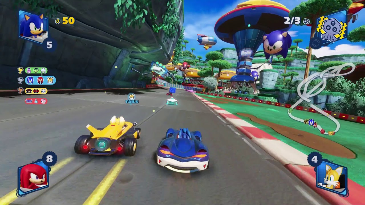Team Sonic Racing: Wisp Circuit [1080 HD]