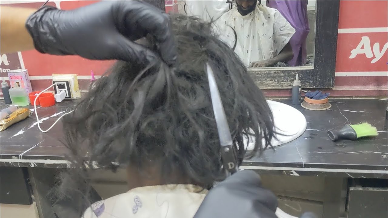 insane haircut homeless men most dirty hair amazing transformation #ayanmansalon