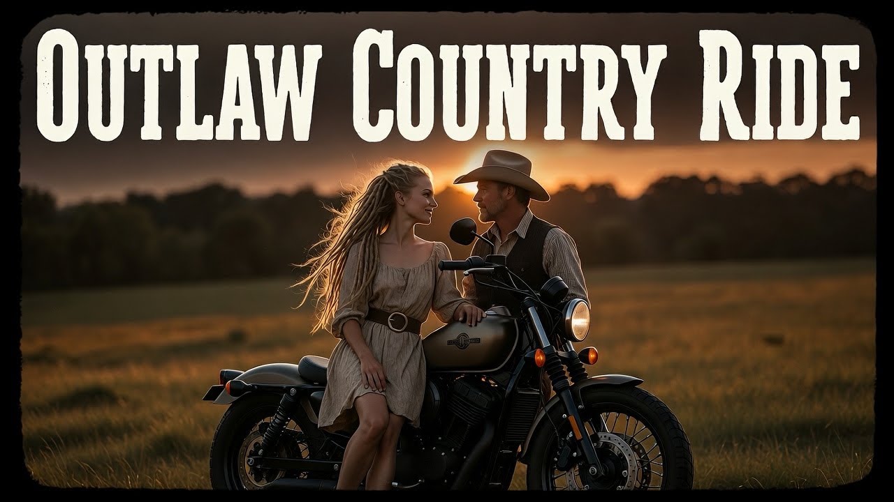Outlaw Country Ride 🎶 Romance on Country Fields 🎸 Country Love in Motion