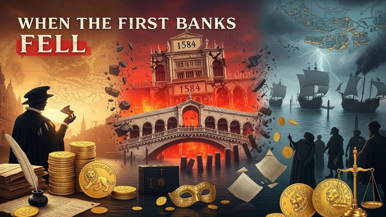 The Venetian Bank Failures of 1584: When the First Banks Fell