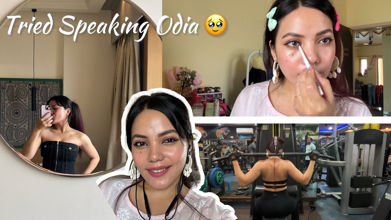 Tried Speaking in Odia || Skincare || GRWM || Ethnic Look || Office Makeup @avntk_