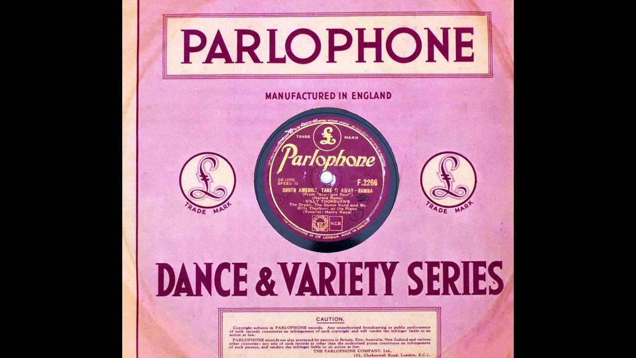 Billy Thorburn's, The Organ, The Dance Band and Me - 