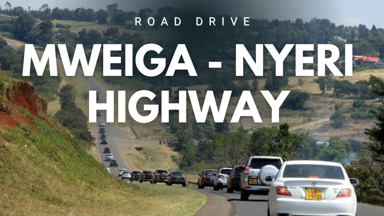 Serene Drive: Mweiga - Nyeri Highway 2025 #infrastructure #lifestyle #travel
