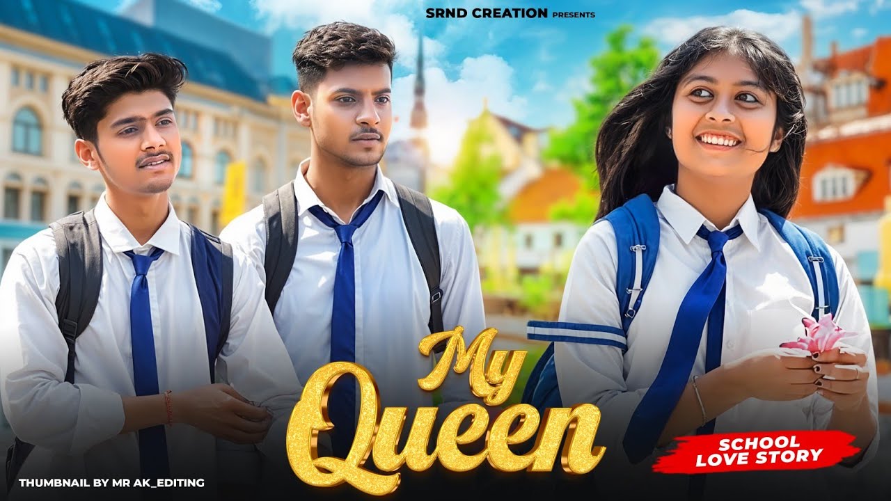 My Queen | KD DESIROCK | School Love Story | Swara Verma | Muskan Verma | New Haryanvi Song 2024