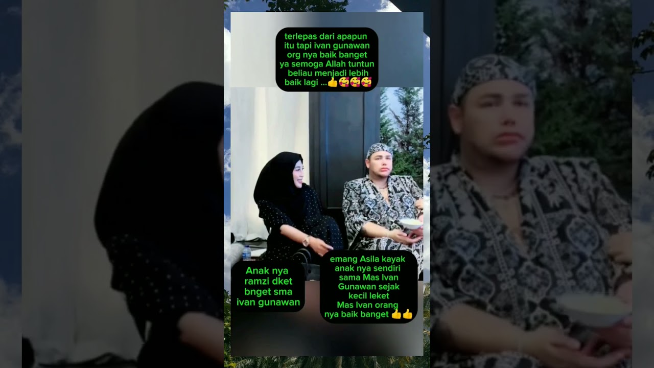 keakraban igun dengan anak ramzi#ivangunawan #shots #vidioshort #viralshort #artist #artis