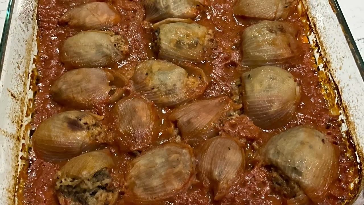 #donaharrisburg #stuffedonions #ingredients #recipes  stuffed onions