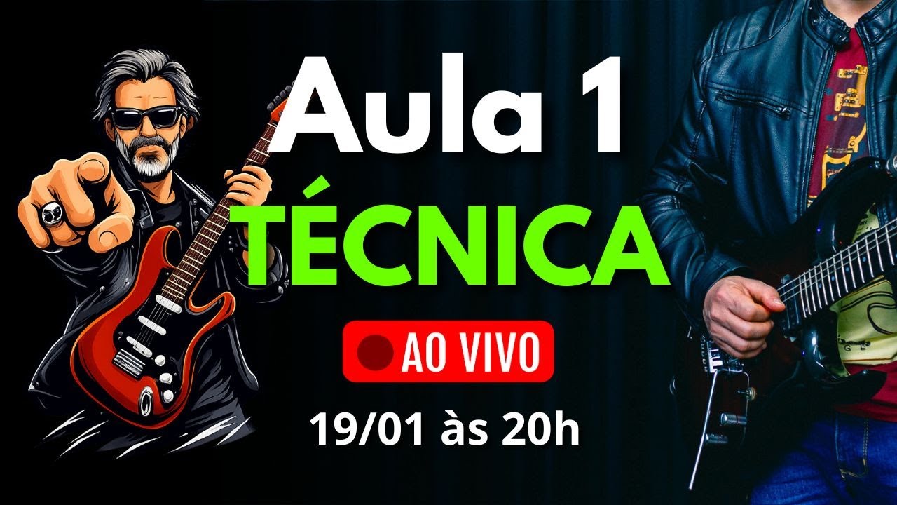 AULA 1 | Como Desenvolver a sua Técnica | Projeto VOCÊ GUITARRISTA 2026