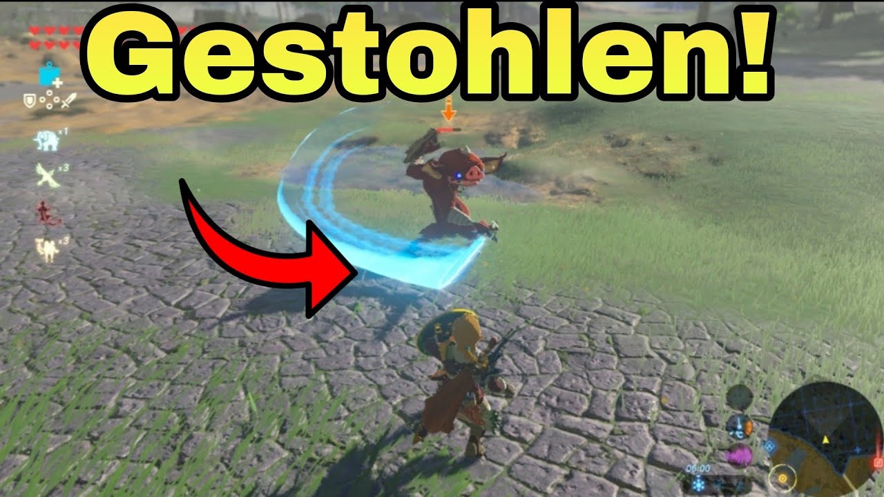 Bokblin klaut das Masterschwert! [Zelda Breath of the wild]