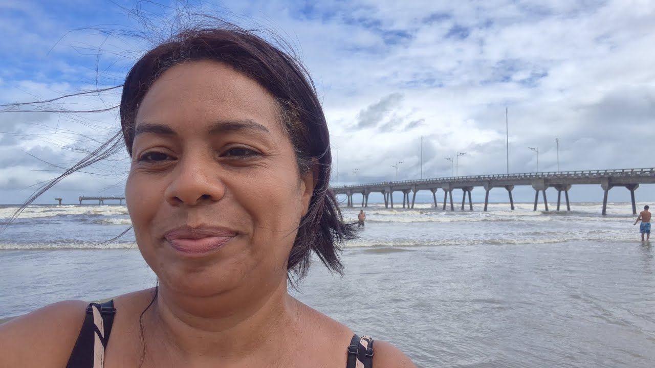  PRAIA 🌊 🏖️ 🏝️ LINDA EM MONGUAGUA LITORAL SUL DE SÃO PAULO #explore #praia #litoral #viralvideos 