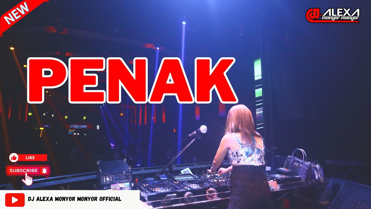 DJ ALEXA MONYOR MONYOR - PENAK | FUNKOT | VIRAL | 2023 | FAREL PRAYOGA COVER