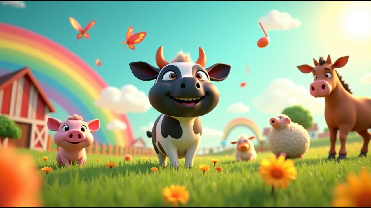 🐮🌈40 Min de Boi da Cara Preta e Amigos – Aventuras na Fazendinha Encantada 🐮🌈 Diversão e Educação.