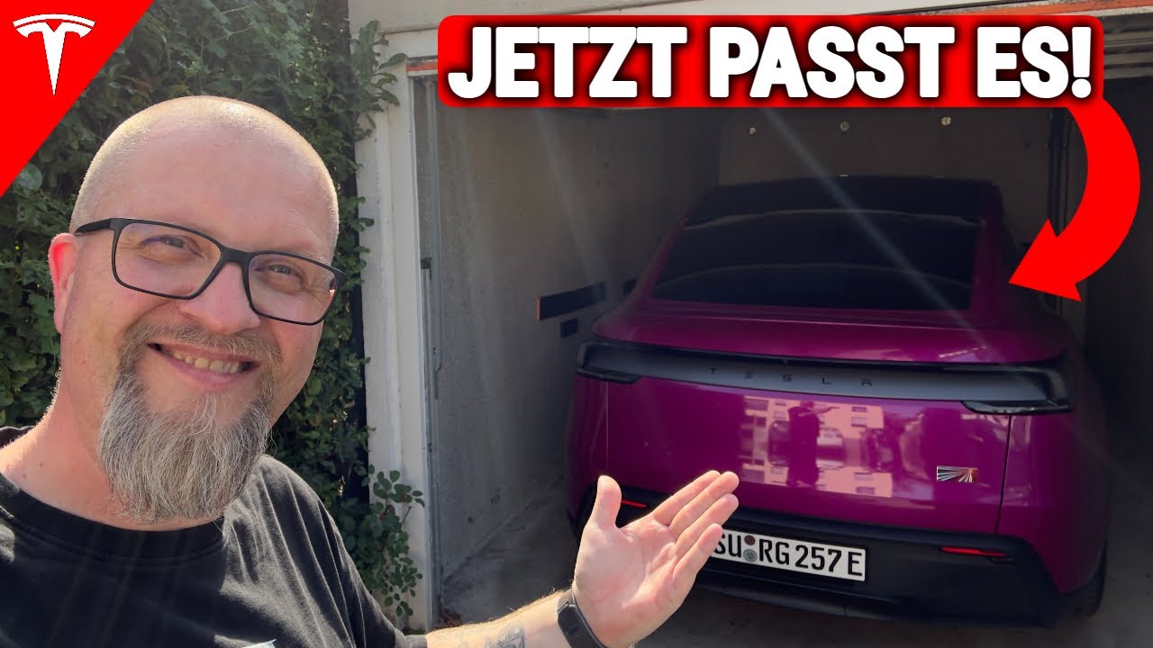 Tesla EAP fährt ALLEINE in die Garage! 🤯 | Mit den richtigen Einstellungen klappt’s perfekt 👌🤩