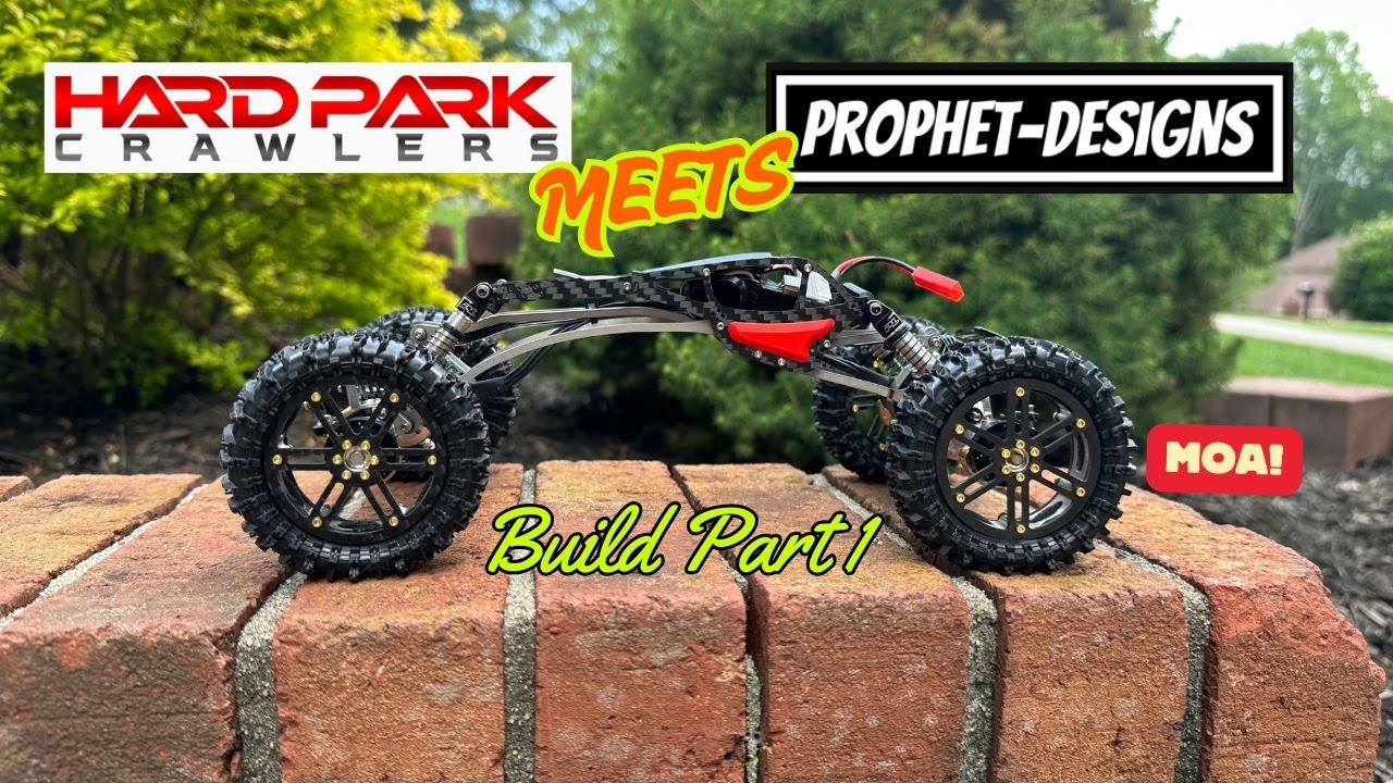 SCX24 - Hard Park Crawlers Meets Prophet-Design Build Part 1 MOA!