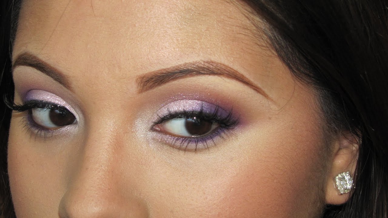Fun Purple Prom Makeup!