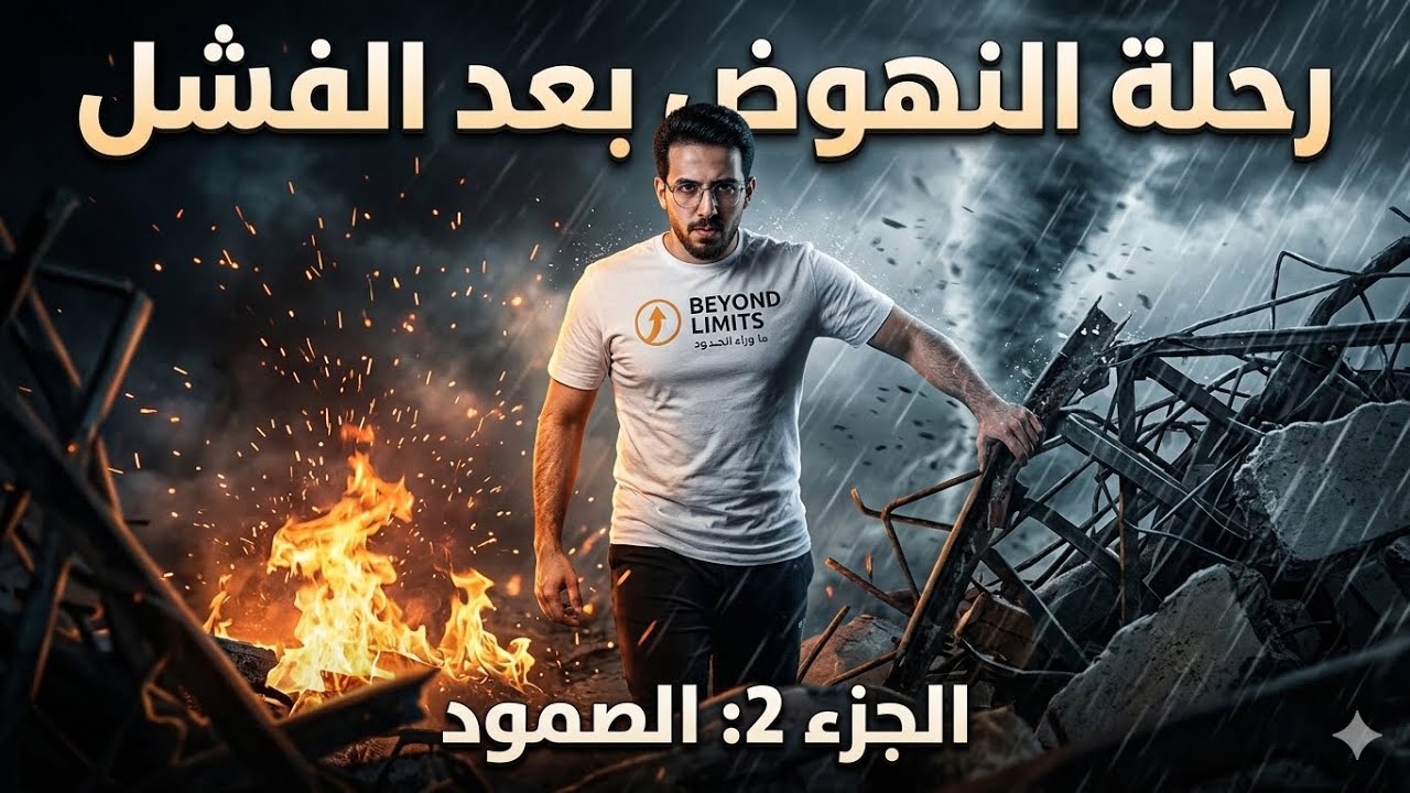 رحلة النهوض بعد الفشل  الجزئ الثاني: كيف تغيّر نفسك وتصمد لما الكل يستسلم؟ | قوة التحوّل والصبر 