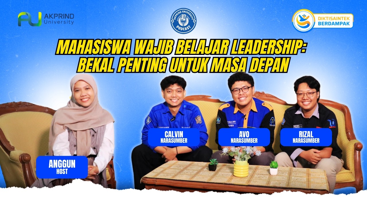 Aupod Akprind: Mahasiswa Wajib Belajar Leadership: Bekal Penting untuk Masa Depan #fyp #kuliahmurah