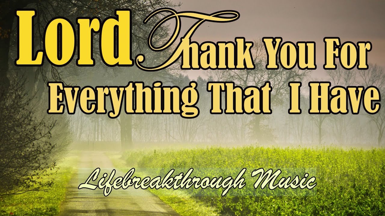 In Everything Thank You, Jesus By Kriss Tee Hang/Lifebreakthrough Music