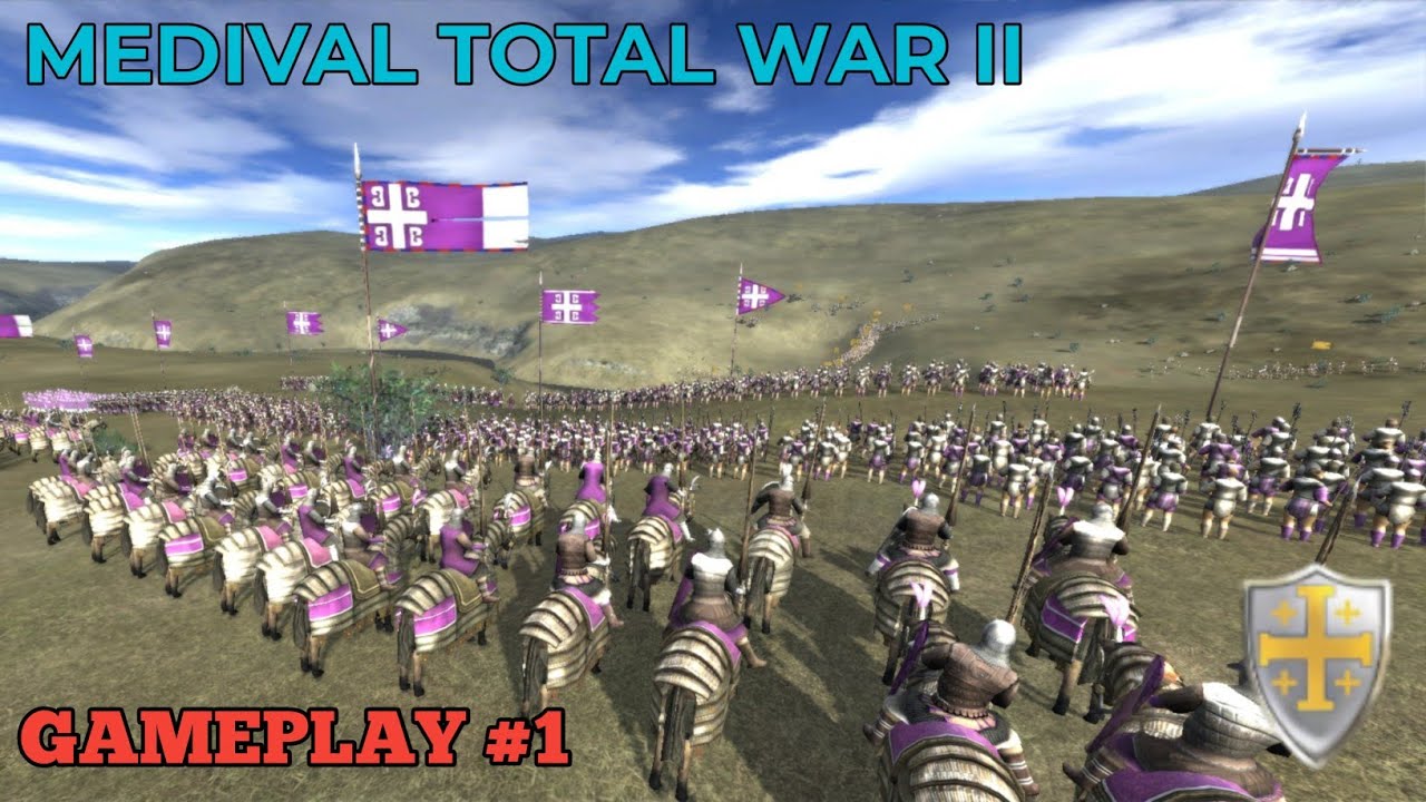 Ini yang kalian tunggu KING OF JERUSALEM Medival Total War